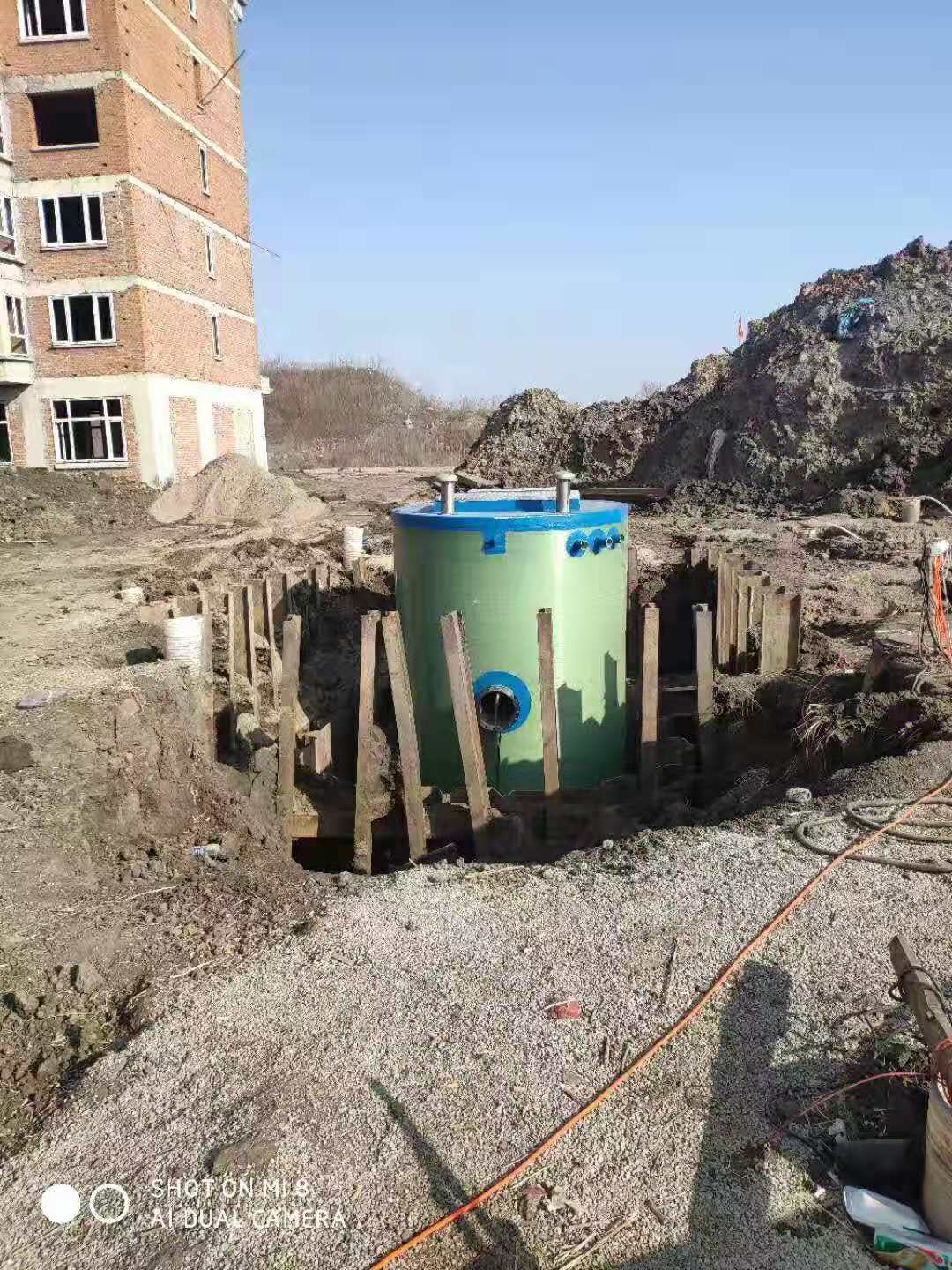 山西一体化泵站现场