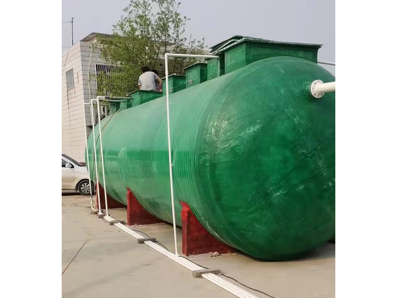 山西玻璃钢一体化污水处理设备现场
